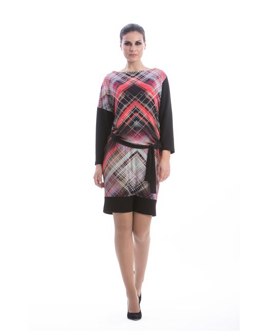 Conquista Red Sack Dress