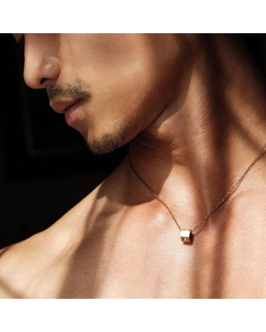 Mulgaro Metallic Elio Pendant Necklace