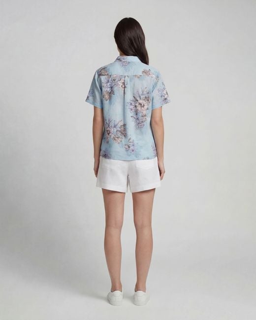 Lords of Harlech White Leanne Drawstring Short