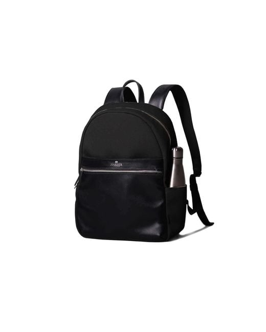 Harber London Black Office Backpack for men