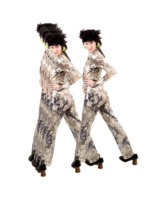 Paloma Lira Metallic Golden Girl Pants