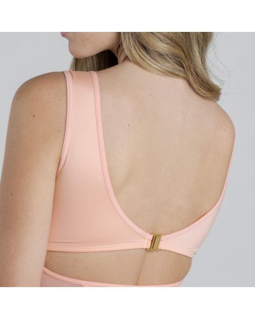 Zelf Intimates Orange Aura Soft Peach Bodysuit