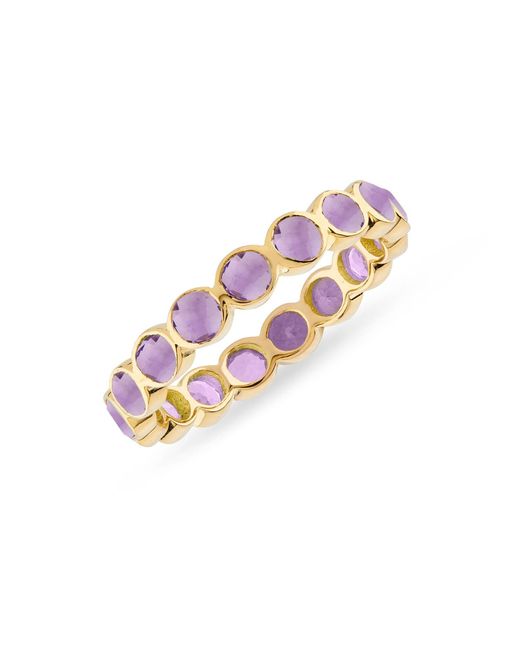 Auree Jewellery Multicolor Ortigia Amethyst Gold Vermeil Ring