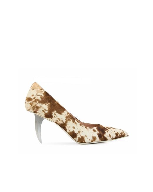 RIVERPEACE.CO Metallic Pointed-Toe Blade High Heels