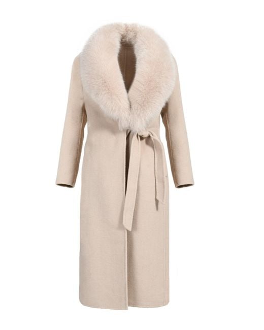 Hortons England Natural 'Neutrals Windsor Cashmere Coat Camel