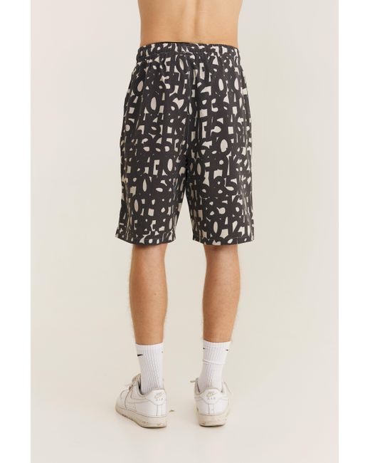mysimplicated Gray Neutrals Bermuda Shorts Numbers Design