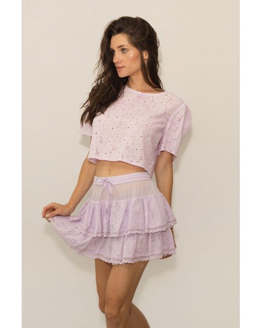 Muche Et Muchette Purple Biky Skort