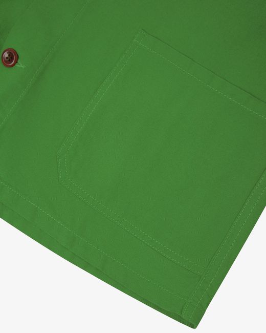 Uskees Green Overshirt for men
