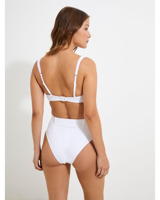 Lula-Ru White Delphi Underwire Top