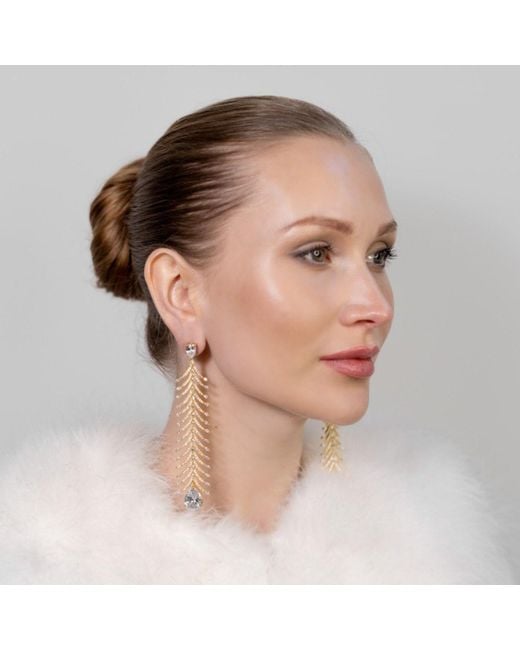 Stephanie Browne Australia Metallic Finn Earrings