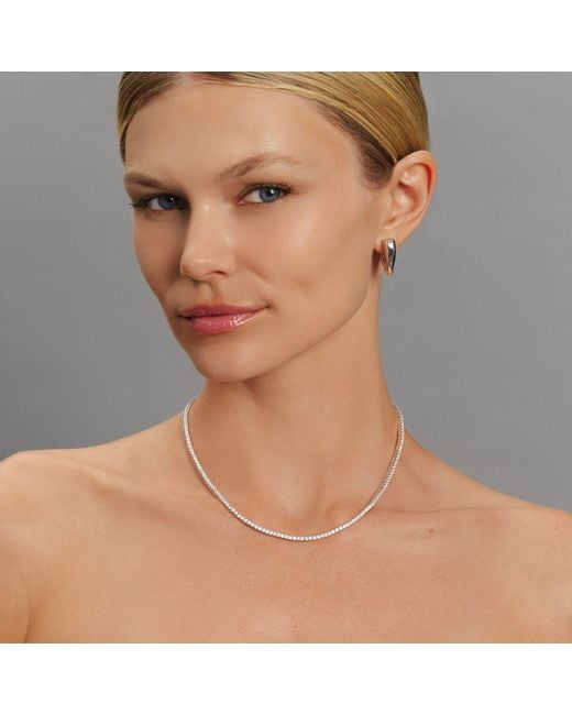 Nialaya Metallic Mini Tennis Choker