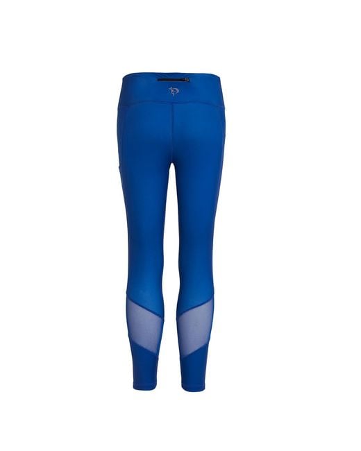 Perky Peach Blue Leggings