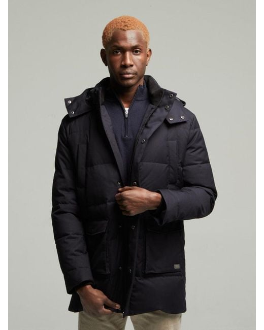 Guards London Blue Stonehouse Parka for men
