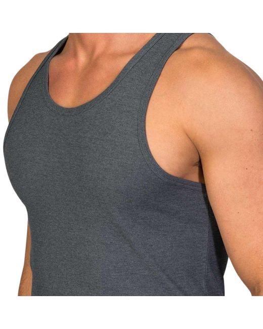 Zd - Zero Defects Blue Sport Tank Top for men
