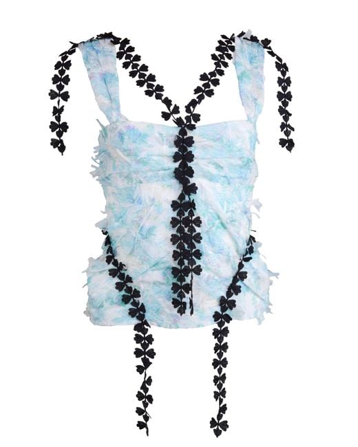 Natalia Petruch Blue Neutrals Anabelle Top