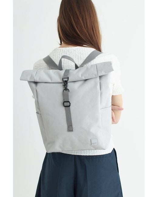 Lefrik White Roll Mini Backpack Cool