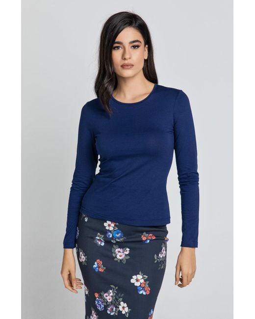 Conquista Blue Dark Jersey Top