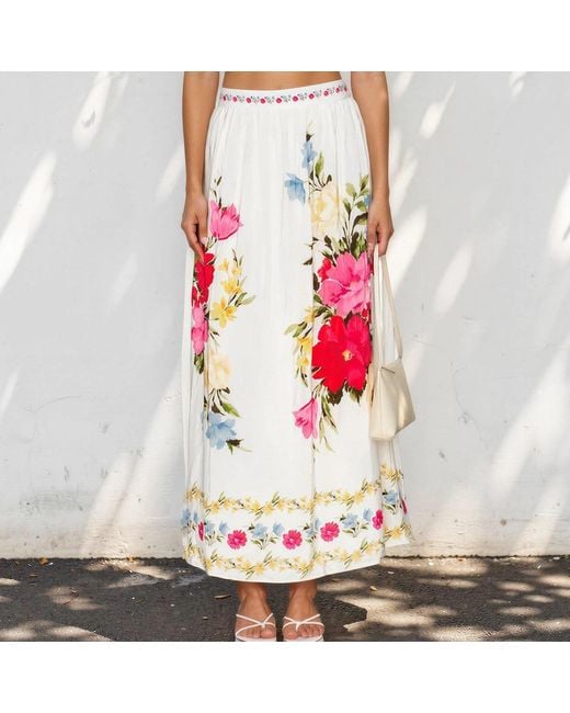 Yumi Kim White Sicilia Ivory Skirt