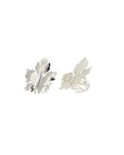 Vicki Sarge Black Big Leaf Ring
