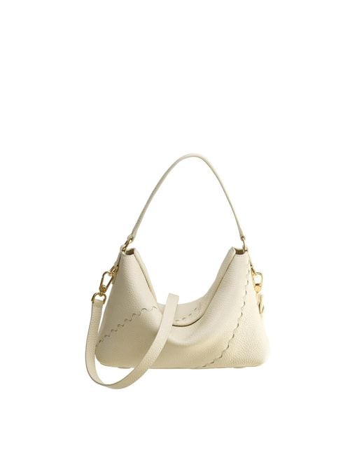 Orange Cube Natural Vina Shoulder Bag