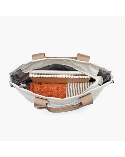 Lefrik Natural Strata Mini Bag Chalk Vandra