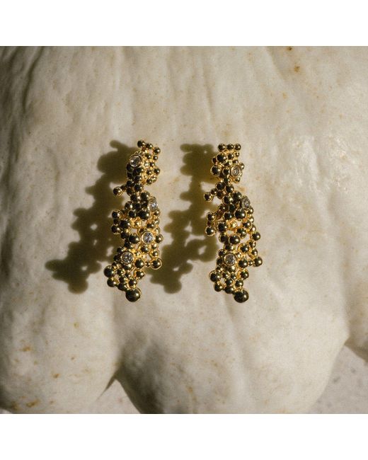 Martina Rozenberg Smira Jewelry Metallic Drizzle Earrings