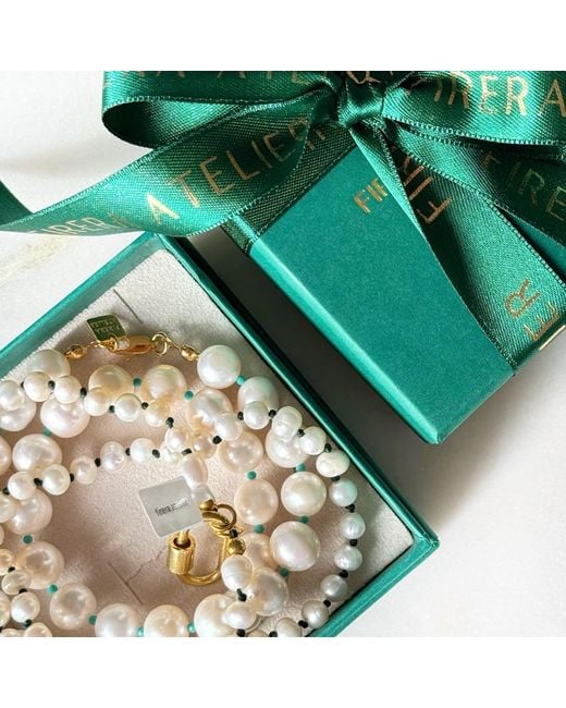 Firera Atelier White Pearl & Necklace