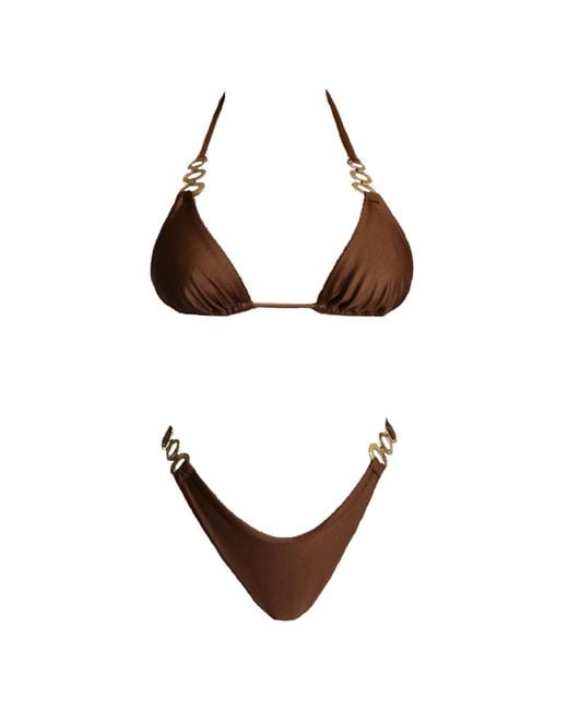 Hymnia Brown Aura Bikini