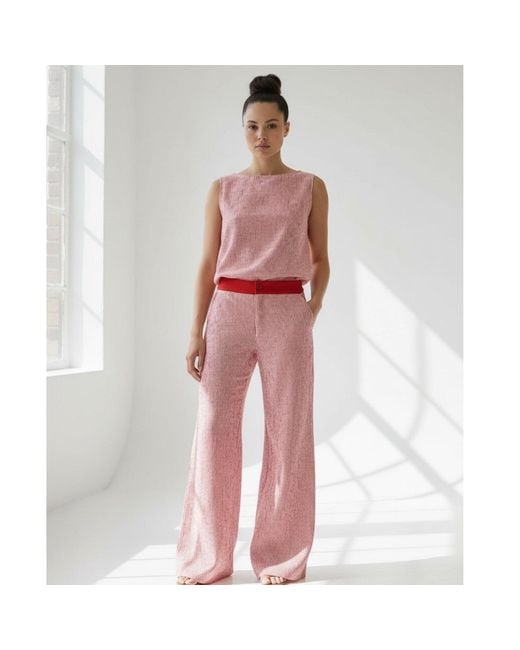 SNIDER Pink Sail Top