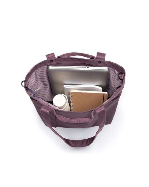 Lefrik Purple Raw Tote