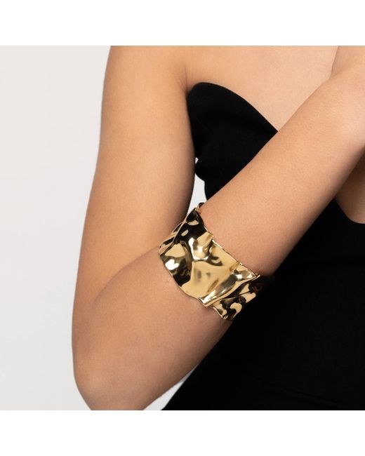 Lavani Jewels Metallic Golden Clemence Bracelet