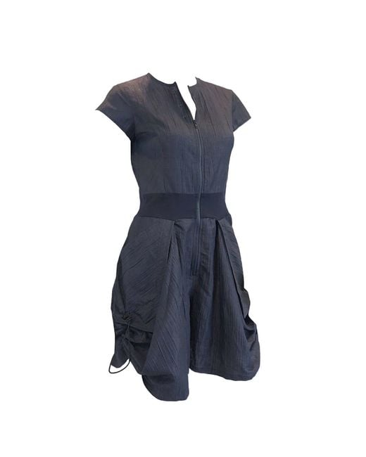 SNIDER Blue Rosebud Jumpsuit