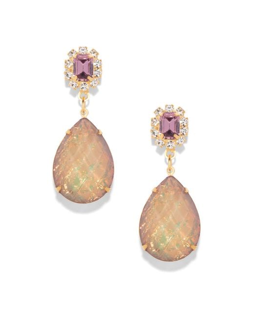 The Pink Reef Metallic Austria Earring