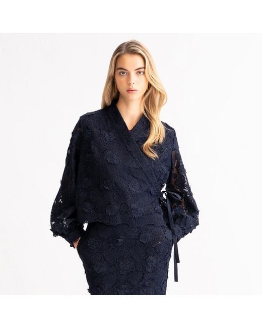 Emma Wallace Blue Zhi Jacket