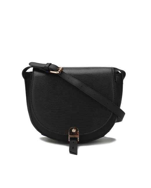 Mkf Collection - J'omor Black Adalyn Embossed Crossbody Bag
