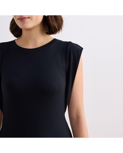 REISTOR Blue Muscle Tee Short Dress