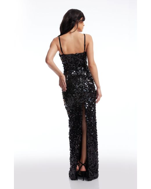 Dress the Population Black Cammie Dress