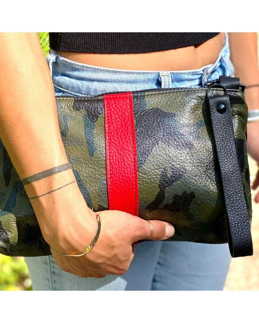 Lynn Tallerico Red Nancy Crossbody Bag