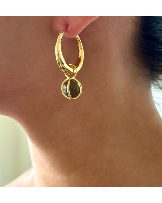 Gem Island Metallic Lucia Earrings