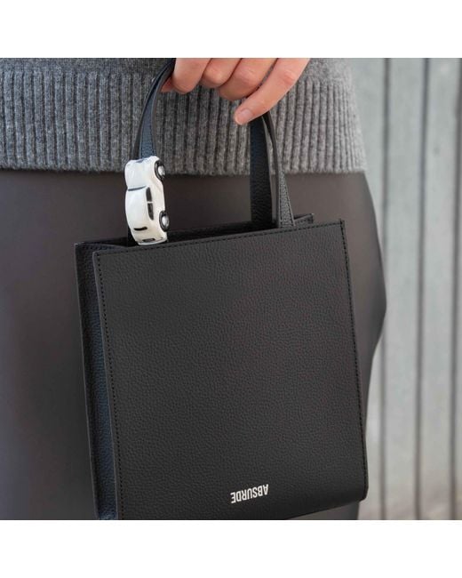 Absurde Black Mini Stop Tote Bag