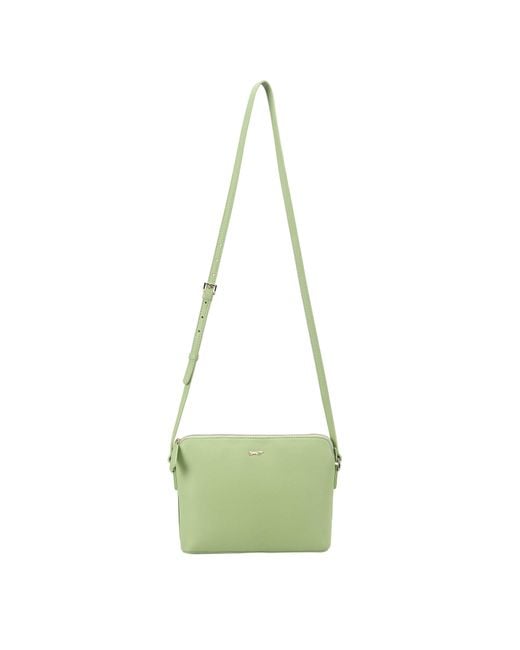 Paul Costelloe Green Lenya Leather Shoulder Bag