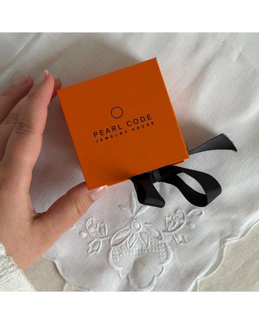 Pearl Code Blue Pearl Drop Earrings