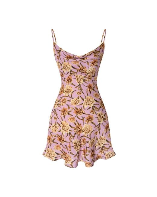 Sanctumum Red La Dolce Vita Floral Summer Dress
