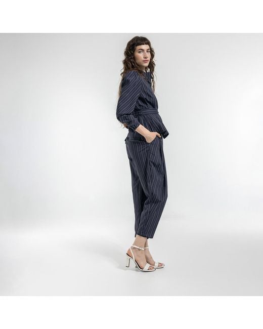 ARTISTA Blue Glance Shirt Jacket