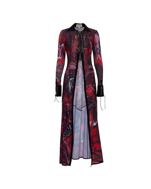 Paloma Lira Red Scars Top