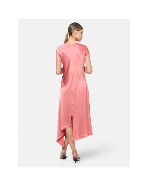 Helen Mcalinden Pink Carmin Coral Rose Dress