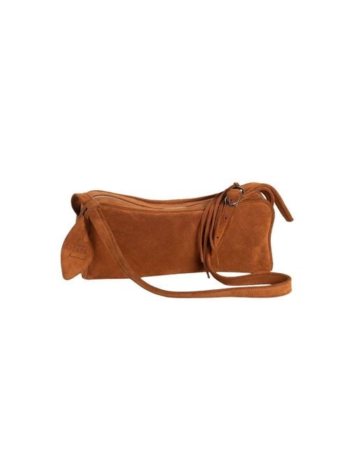 Tarea Studio Brown Dark Suede Frida Bag