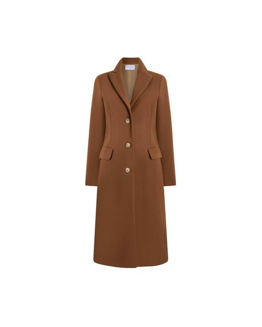 James Lakeland Brown Classic Camel Coat