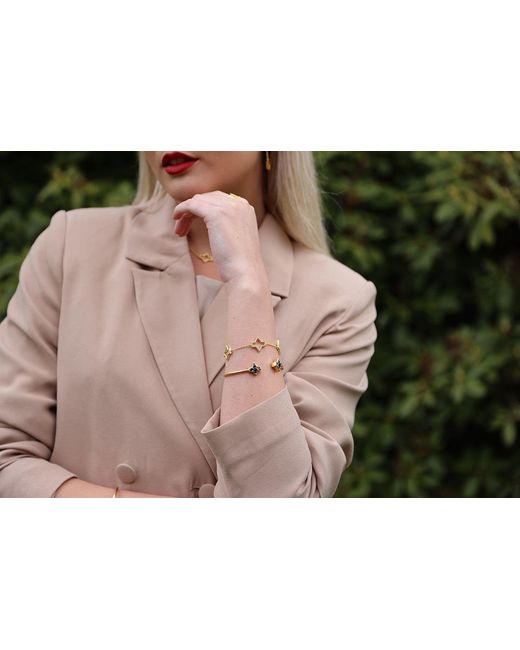 Linda Fiore Metallic Starlite Vermeil Bracelet
