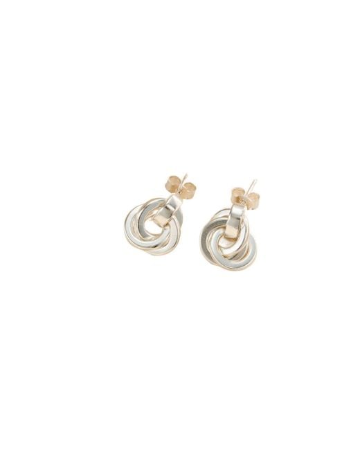 Posh Totty Designs Metallic Baby Russian Charm Stud Earrings